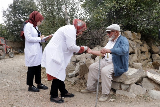 Kayseri'de sağlık hizmeti vatandaşın ayağına götürülüyor